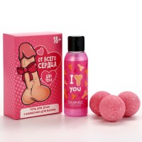 Подарочный набор косметики «От всего сердца» Подарочный набор косметики «От всего сердца»