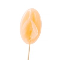 Леденец в форме вагины со вкусом бейлиз - 50 гр.