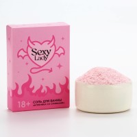 Соль для ванны Sexy Lady с ароматом клубники со сливками - 100 гр. Соль для ванны Sexy Lady с ароматом клубники со сливками - 100 гр.