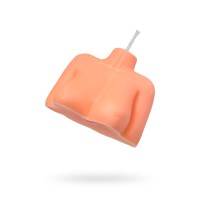 Оранжевая сувенирная свеча «Женский силуэт» Оранжевая сувенирная свеча «Женский силуэт»