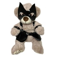 Плюшевый БДСМ-мишка в наручниках Плюшевый БДСМ-мишка в наручниках