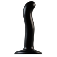 Черный фаллоимитатор-насадка Strap-On-Me P G spot Dildo size S - 16,4 см. Черный фаллоимитатор-насадка Strap-On-Me P G spot Dildo size S - 16,4 см.
