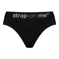 Черные трусики для насадок Heroine Lingerie Harness - size XL