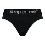 Черные трусики для насадок Heroine Lingerie Harness - size XL