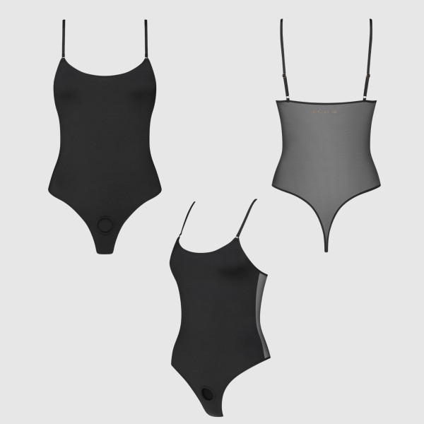 Боди для фиксации насадок Strap-on-me Harness Body Signature - size L Боди для фиксации насадок Strap-on-me Harness Body Signature - size L