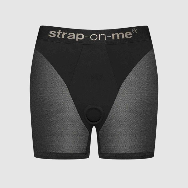 Трусики-шорты для фиксации насадок Strap-on-me Harness Lingerie Halo - size L