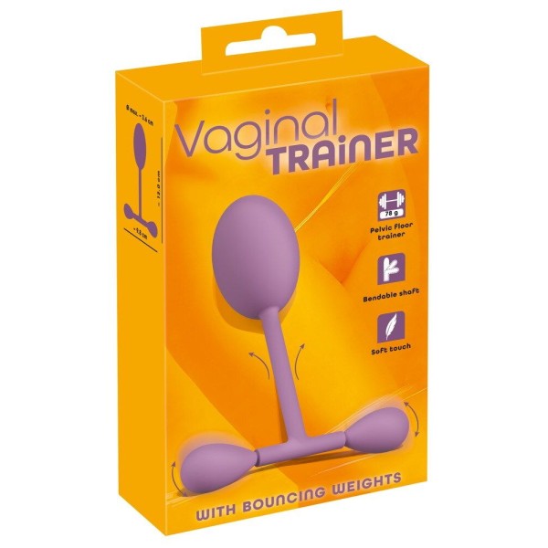 Сиреневый тренажер мыщц тазового дна Vaginal Trainer Сиреневый тренажер мыщц тазового дна Vaginal Trainer