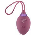 Фиолетовый вагинальный шарик ROVANA RC Love Ball