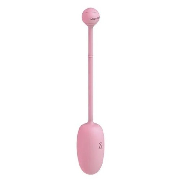 Подарочный набор: розовый тренажер Кегеля Magic Kegel Coach и фиолетовые менструальные чаши