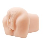 Телесный мастурбатор-вагина с оволосением и вибрацией Телесный мастурбатор-вагина с оволосением и вибрацией