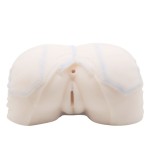 Мастурбатор-попка с двойной вибрацией и двумя входами Мастурбатор-попка с двойной вибрацией и двумя входами