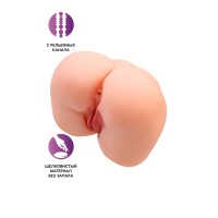 Реалистичный мастурбатор-попка с 2 любовными входами Реалистичный мастурбатор-попка с 2 любовными входами