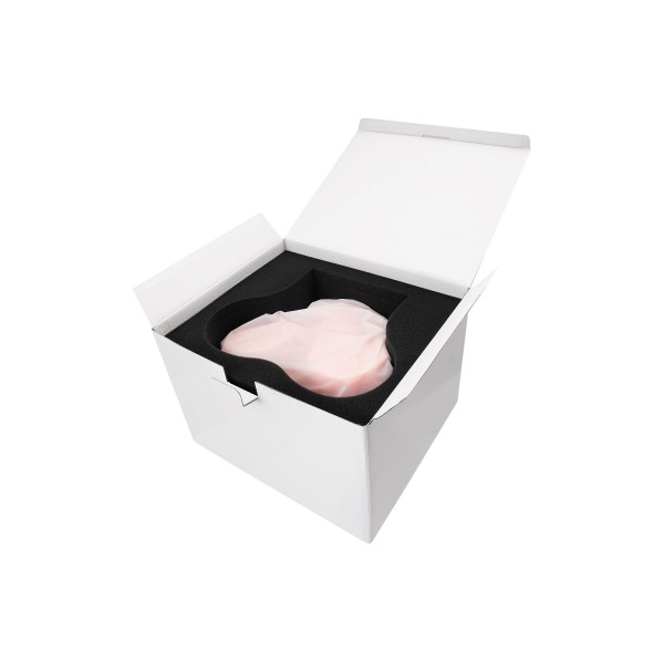 Телесный мастурбатор в форме попки с 2 любовными входами