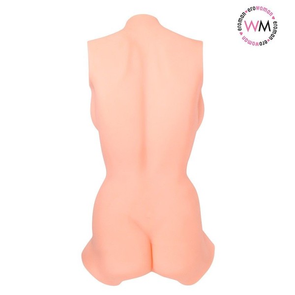 Телесный мастурбатор в виде женского торса Телесный мастурбатор в виде женского торса