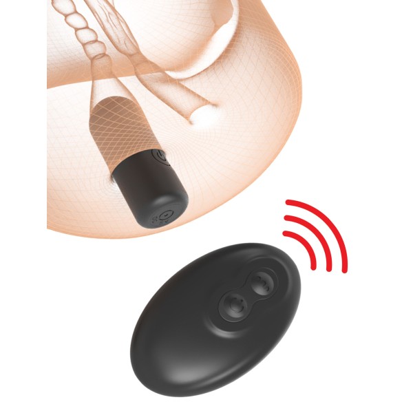 Телесный мастурбатор с вибрацией Double Pounder Vibrating Squeeze Stroker