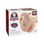 Телесный мастурбатор-вагина Pussy Pounder Squeeze Stroker
