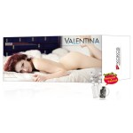 Телесный вибромастурбатор Valentina Auto с двумя любовными отверстиями