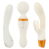 Набор из 3 светящихся в темноте вибраторов Glow in the Dark Set