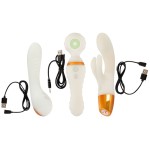 Набор из 3 светящихся в темноте вибраторов Glow in the Dark Set