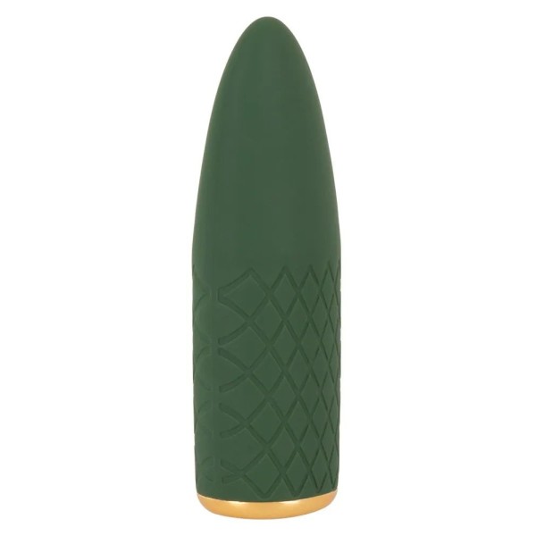 Зеленый мини-вибратор Luxurious Mini Vibrator - 11,5 см.