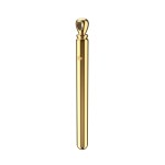 Золотистая подвеска-вибратор Genie Flirting Pen