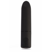 Черный перезаряжаемый вибратор-пуля Clit Fun Vibrator - 8,7 см.