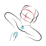 Бирюзовый многофункциональный стимулятор