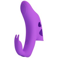 Фиолетовый вибратор на палец Yenna
