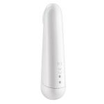 Белый мини-вибратор Ultra Power Bullet 3 Белый мини-вибратор Ultra Power Bullet 3