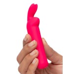 Розовая вибропуля с ушками Rechargeable Rabbit Ears Bullet Vibrator