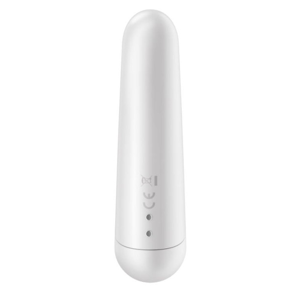 Белый мини-вибратор Ultra Power Bullet 3 Белый мини-вибратор Ultra Power Bullet 3