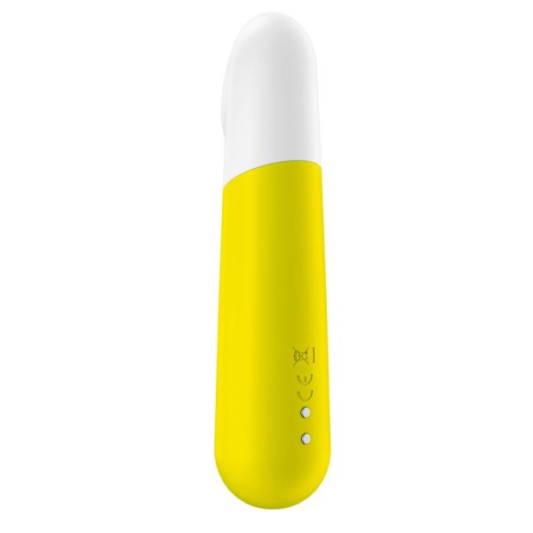 Желтый мини-вибратор Ultra Power Bullet 4 Желтый мини-вибратор Ultra Power Bullet 4