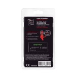 Фиолетовый мини-вибратор с вытянутым кончиком - 12,5 см.