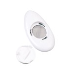 Фиолетовое силиконовое виброяйцо Purr