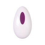 Фиолетовое силиконовое виброяйцо Purr