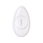 Фиолетовое силиконовое виброяйцо Purr