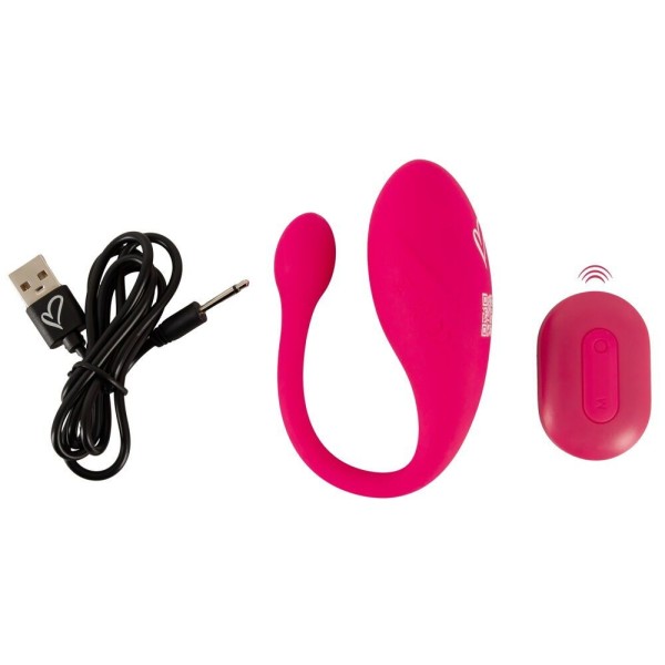 Розовое виброяйцо KORAL RC Love Ball Розовое виброяйцо KORAL RC Love Ball