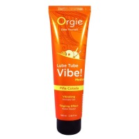 Гель с эффектом вибрации Lube Tube Vibe Medium Pina Colada - 100 мл. Гель с эффектом вибрации Lube Tube Vibe Medium Pina Colada - 100 мл.