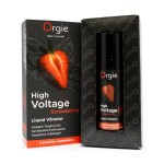 Жидкий вибратор Orgie High Voltage Strawberry - 15 мл. Жидкий вибратор Orgie High Voltage Strawberry - 15 мл.