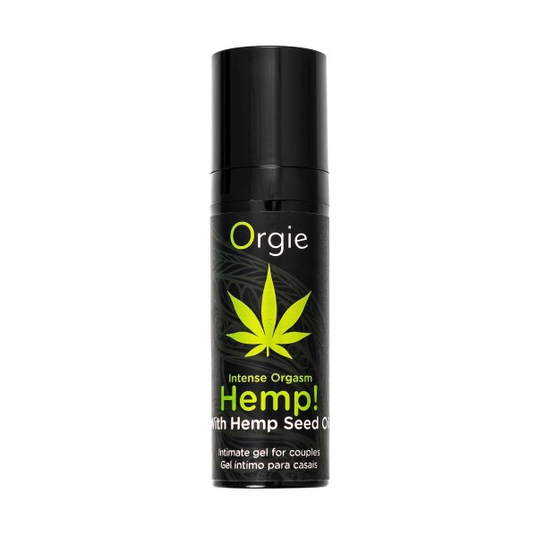 Возбуждающий интимный гель для пар ORGIE Hemp Intense Orgasm - 15 мл.