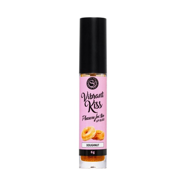 Бальзам для губ Lip Gloss Vibrant Kiss со вкусом пончиков - 6 гр.